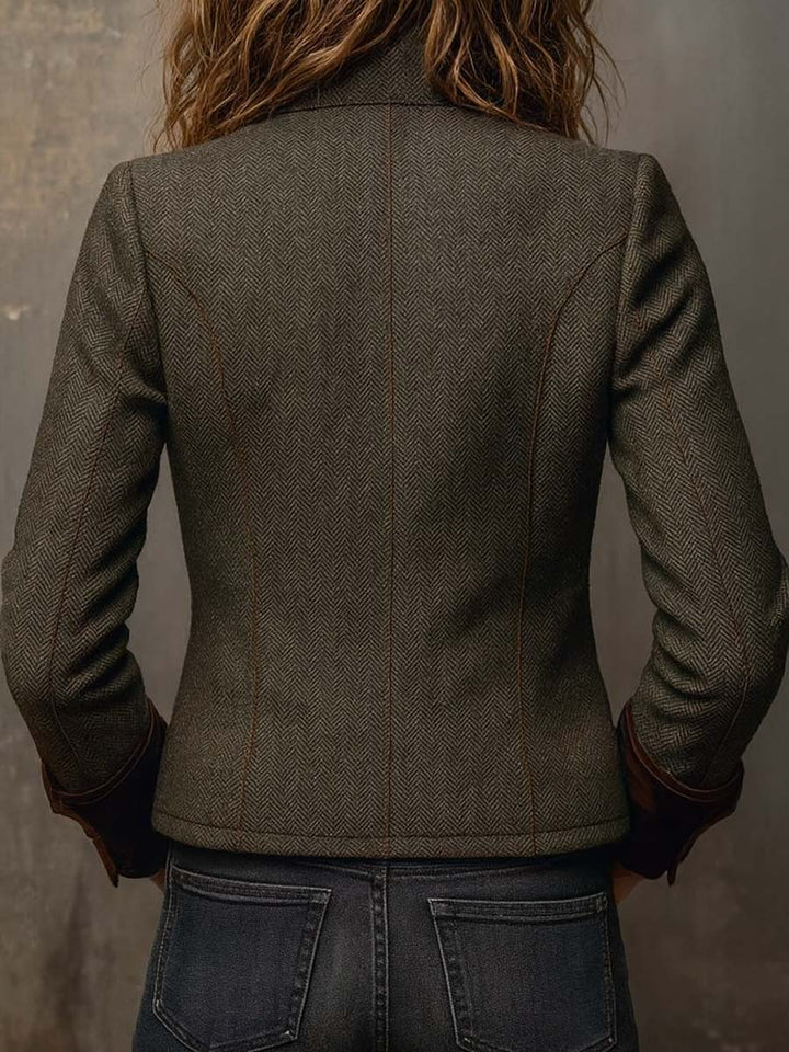 Rachela | Kurtka w Stylu Heritage Herringbone