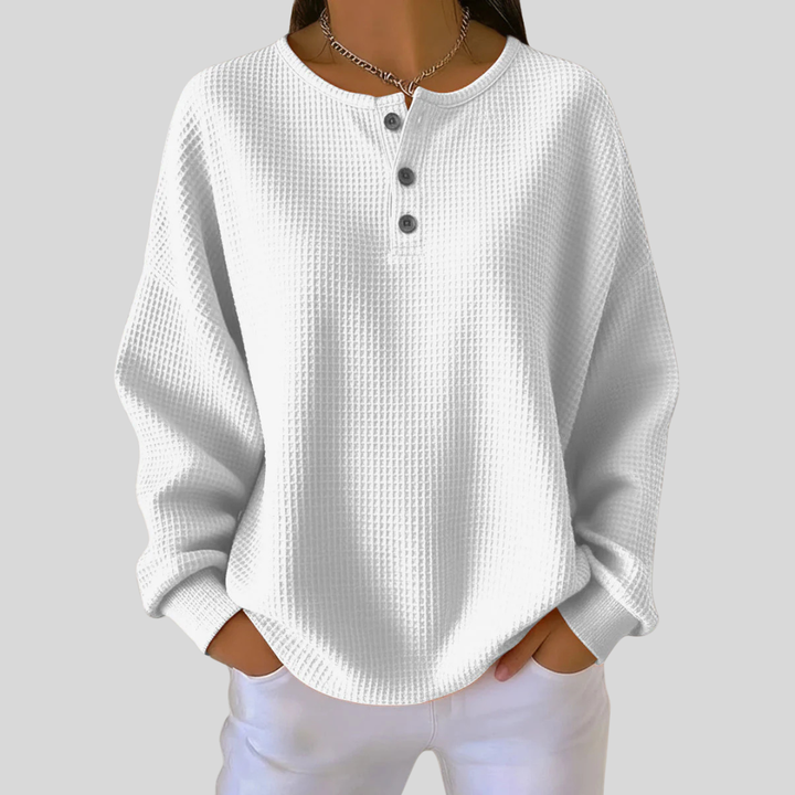 Marianna | Luźny top henley