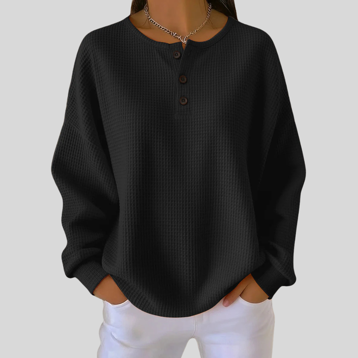 Marianna | Luźny top henley