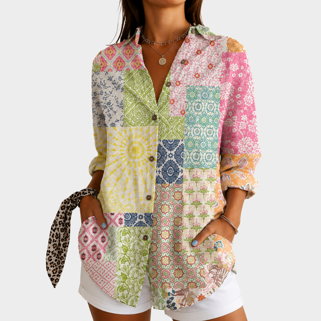 ELIZA MOREL | Patchwork w słonecznych barwach