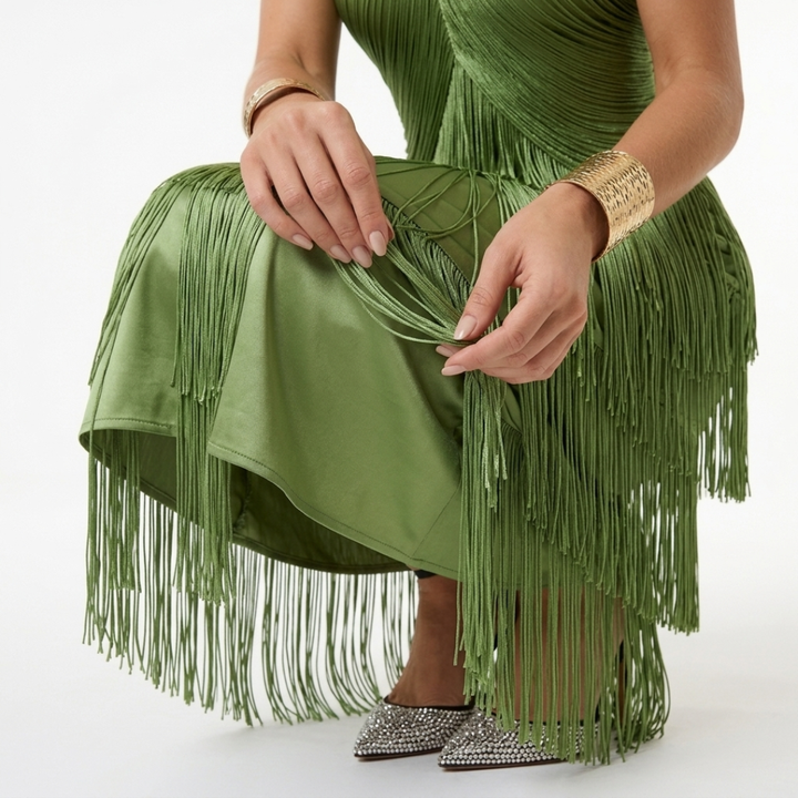 Dabrowska | Sukienka Długi Sleeve Midi