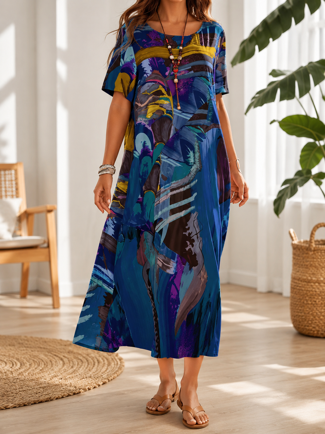 Dabrowska | Sukienka Chiffon Midi