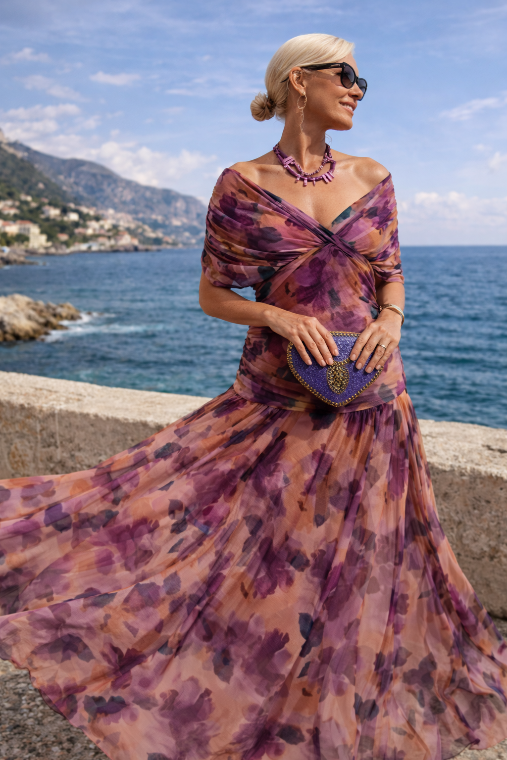 MARLENA | Sukienka maxi