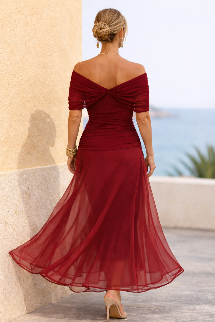 MARLENA | Sukienka maxi