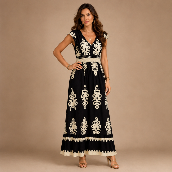 Matylda | Elegancka Sukienka Maxi