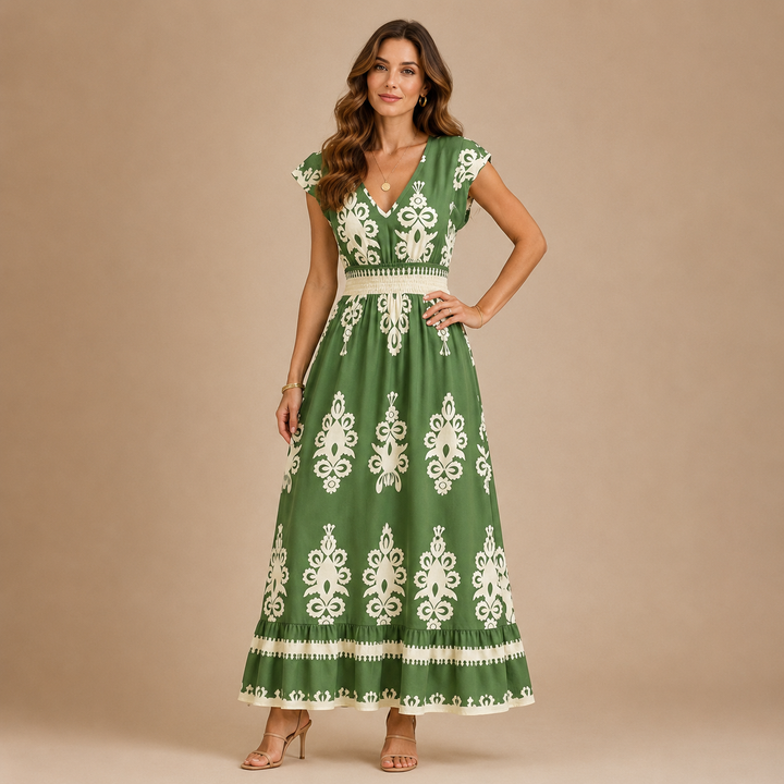 Matylda | Elegancka Sukienka Maxi