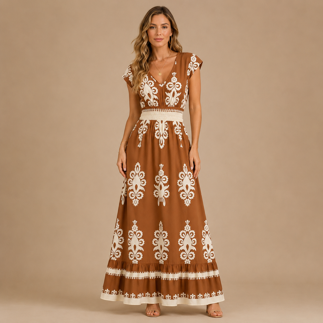 Matylda | Elegancka Sukienka Maxi