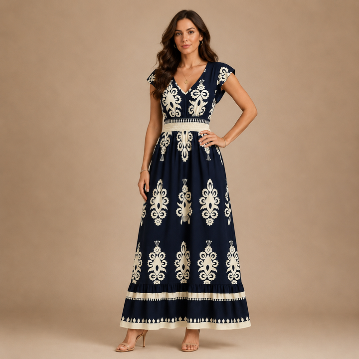 Matylda | Elegancka Sukienka Maxi