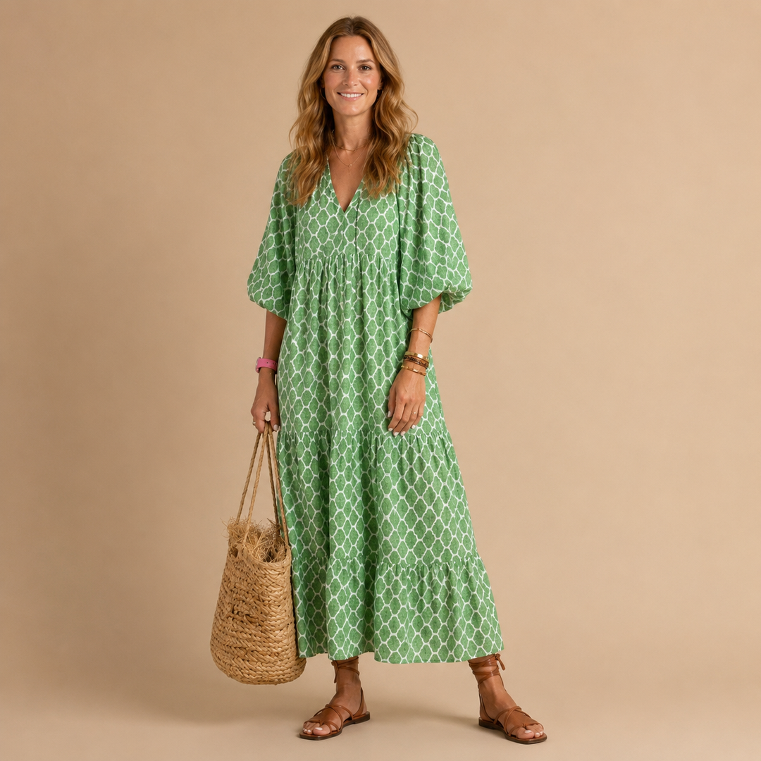 Karolina | Zwiewna Sukienka Maxi