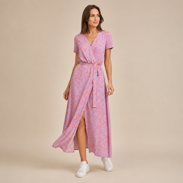 Zofia | Elegancka Sukienka Kopertowa