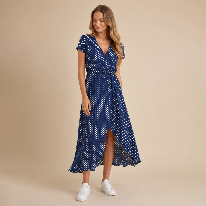 Zofia | Elegancka Sukienka Kopertowa