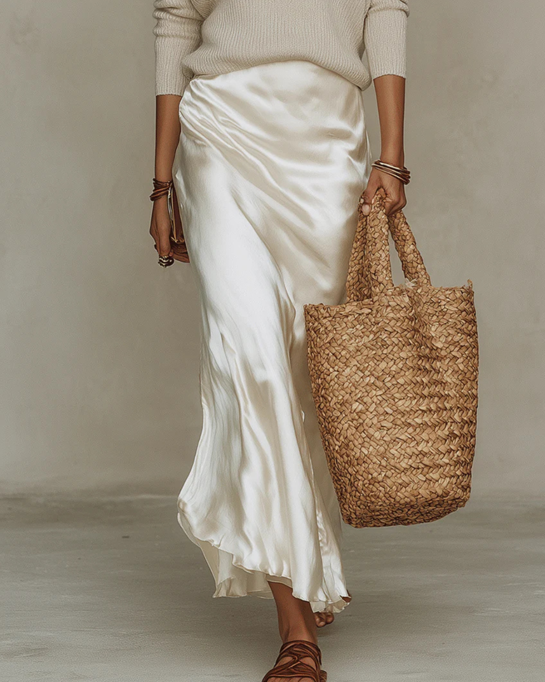 Dabrowska | Sukienka Satin Midi