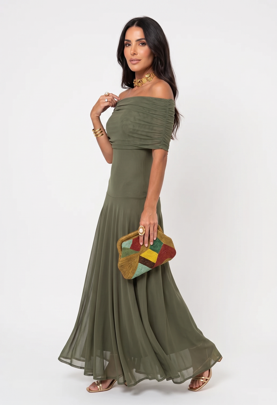 KAMILA | Sukienka maxi