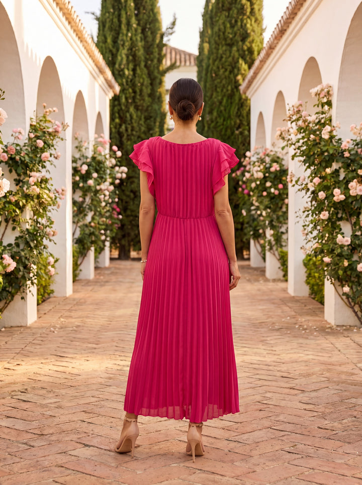 Dabrowska | Sukienka Tie- Front Midi