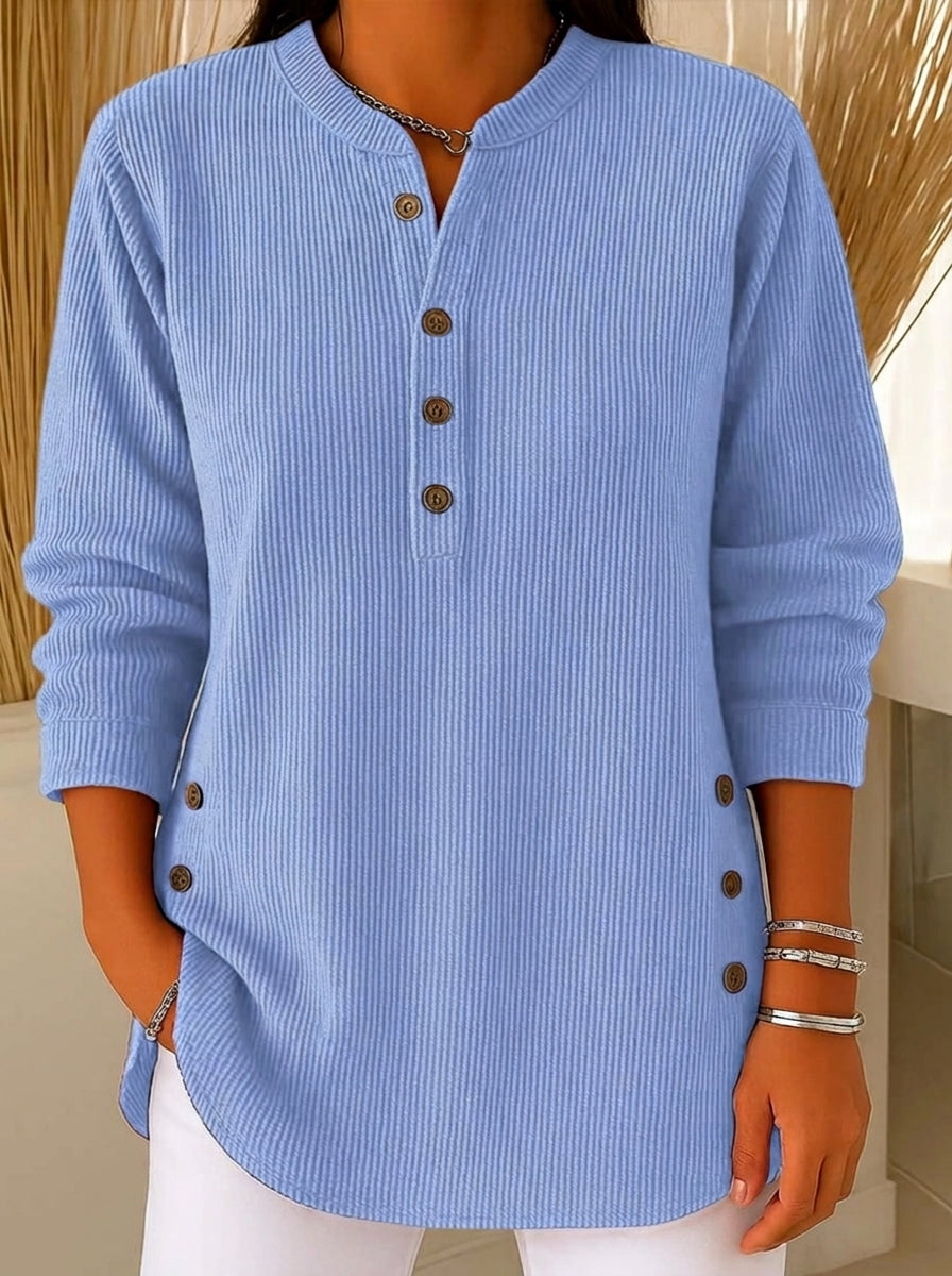 Nieves | Tunika Henley z Guzikami