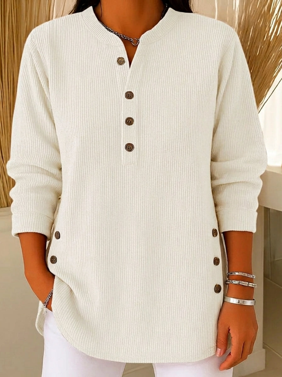 Nieves | Tunika Henley z Guzikami