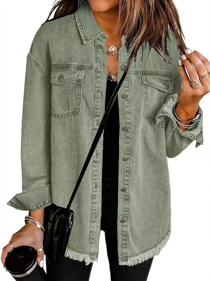 Katja | Dżinsowa kurtka oversize