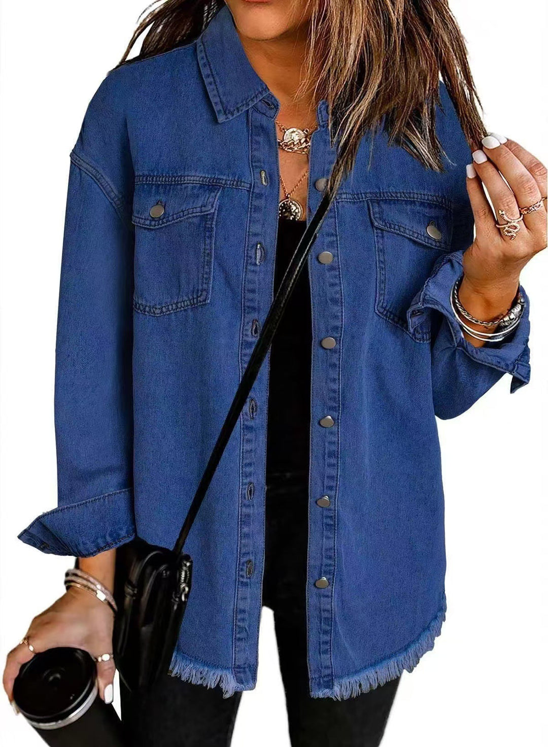 Katja | Dżinsowa kurtka oversize