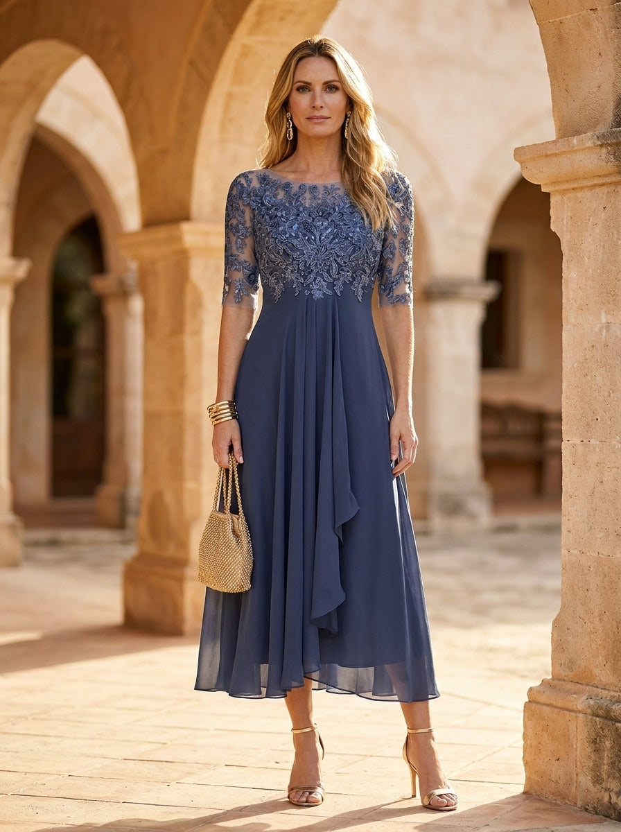 Dabrowska | Ruched Midi sukienka