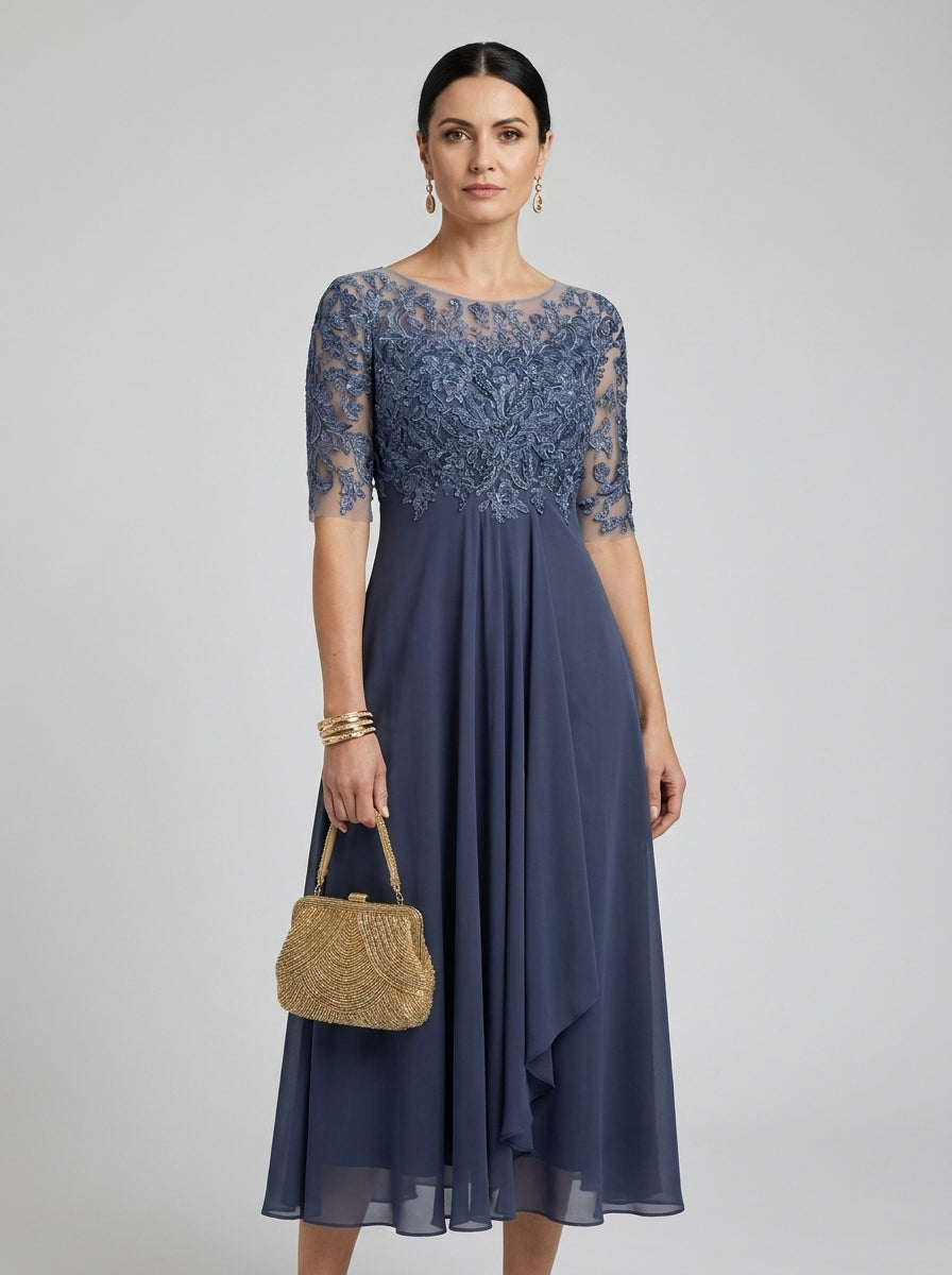 Dabrowska | Ruched Midi sukienka