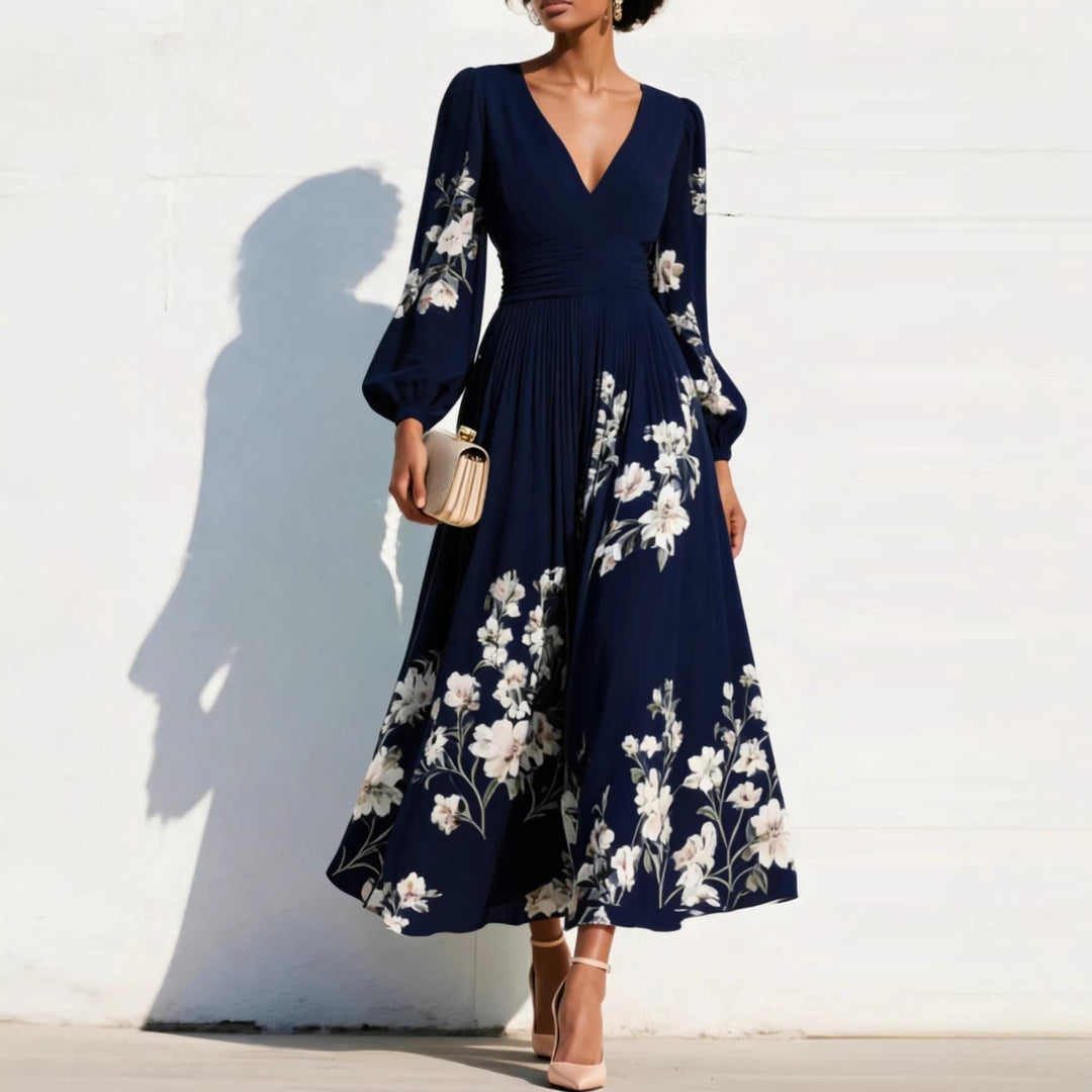 Dabrowska | Sukienka Puff Sleeve Midi
