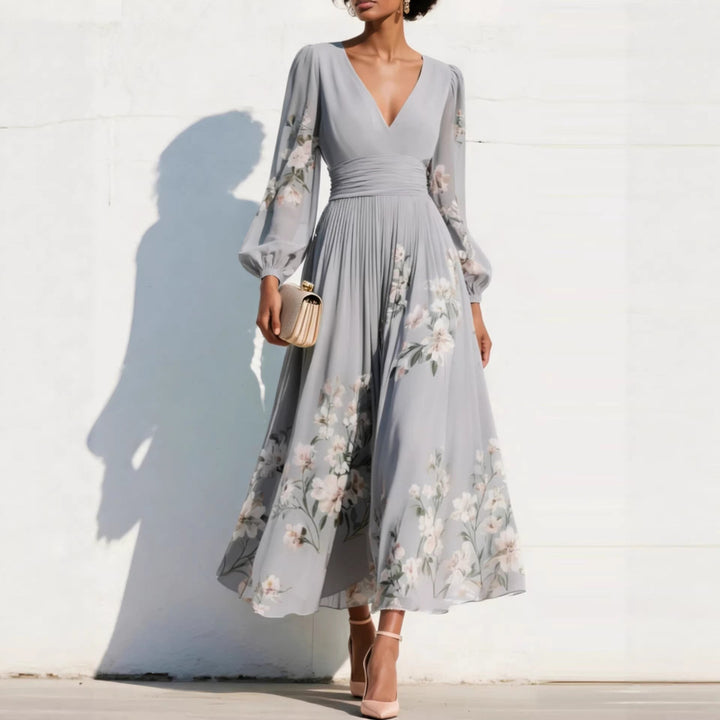 Dabrowska | Sukienka Puff Sleeve Midi
