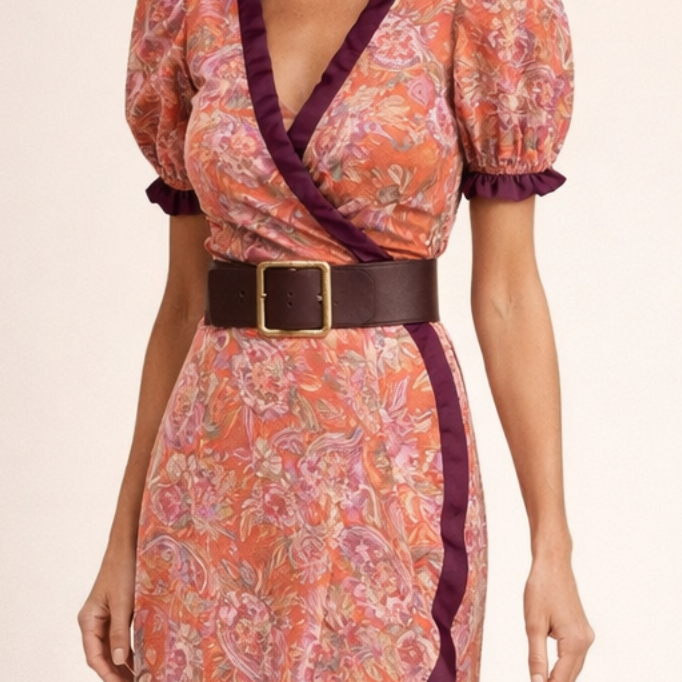 Vivienne™ | Elegancka Sukienka Kopertowa