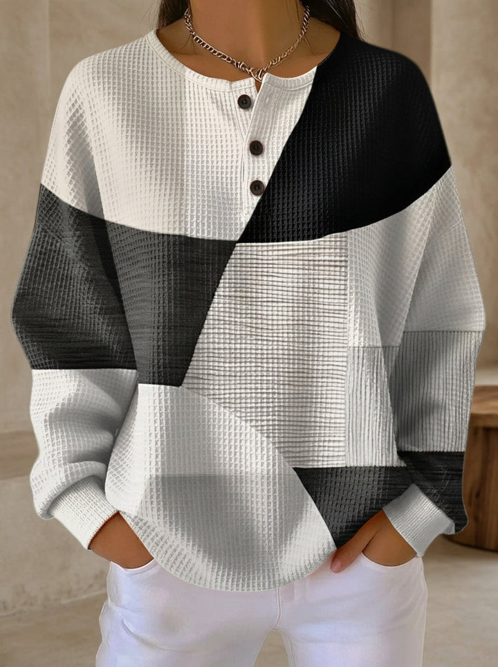 Consuelo | Podwojny Sweter Strukturalny