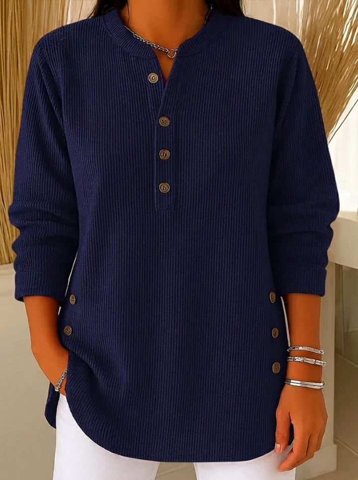 Nieves | Tunika Henley z Guzikami