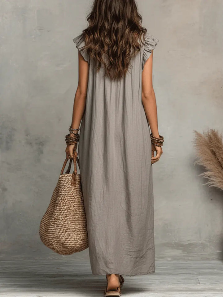 Kamelia | Długa Sukienka Boho.