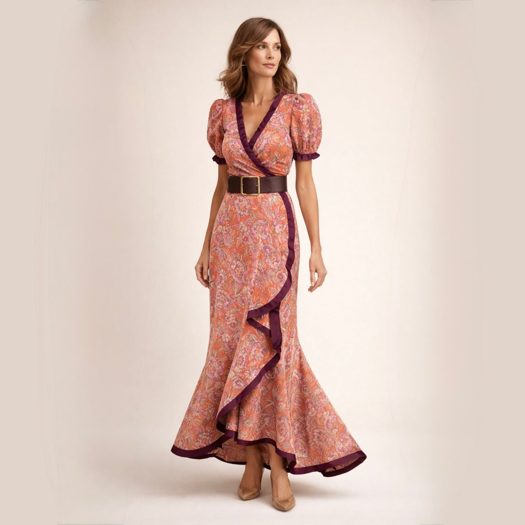 Vivienne™ | Elegancka Sukienka Kopertowa