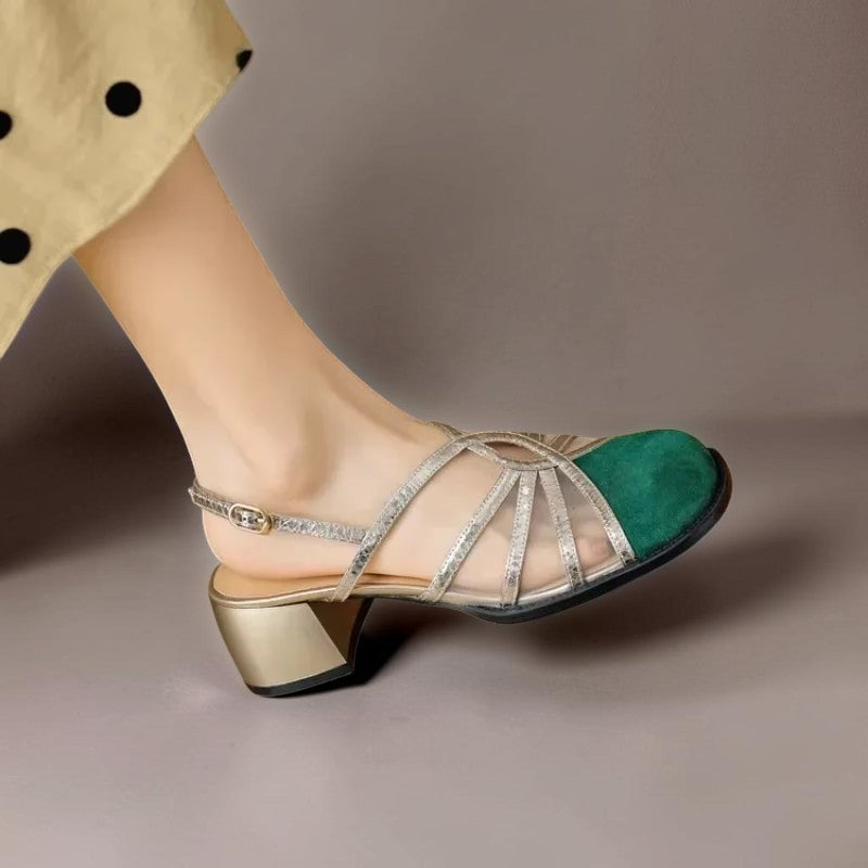 Agnieszka | Eleganckie Sandały z Klamrą
