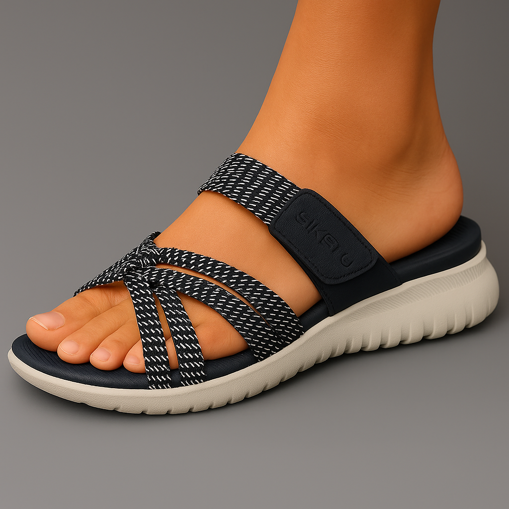 Wygodne Sandały Ortopedyczne Lina Slip-On